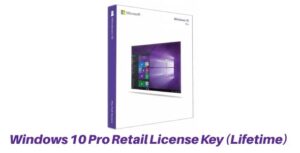 Windows 10 Pro Retail License Key