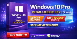 Windows 10 Pro Retail License Key (Lifetime)