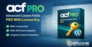 Advanced Custom Fields Pro With Key
