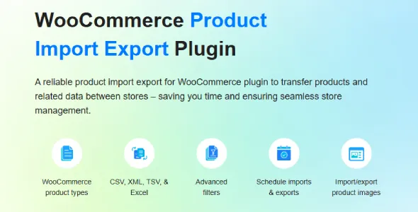 Product Import Export Plugin For WooCommerce v3.8.3 – WebToffee